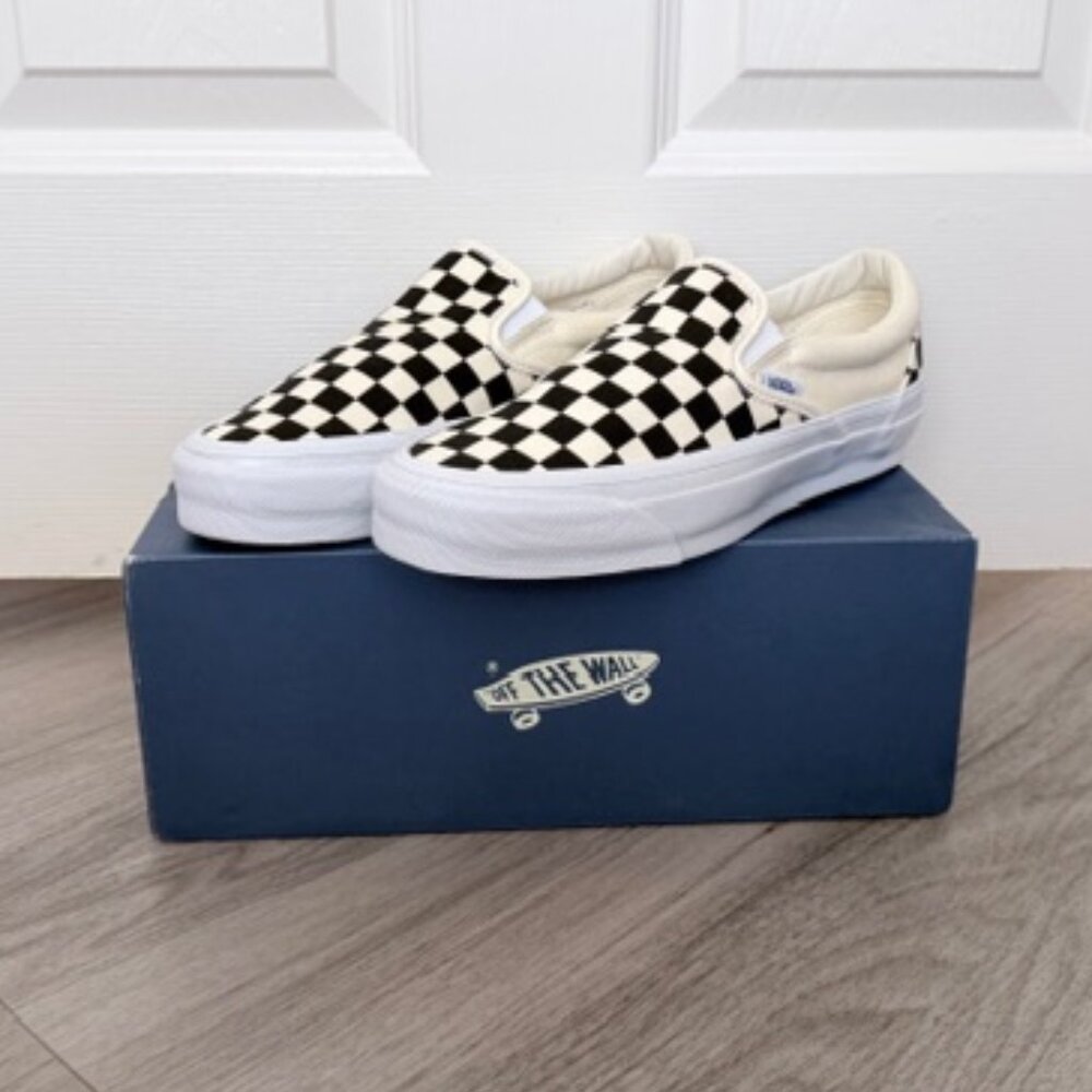 Vans Premium Slip-On Reissue 98 Checkerboard w/ Box